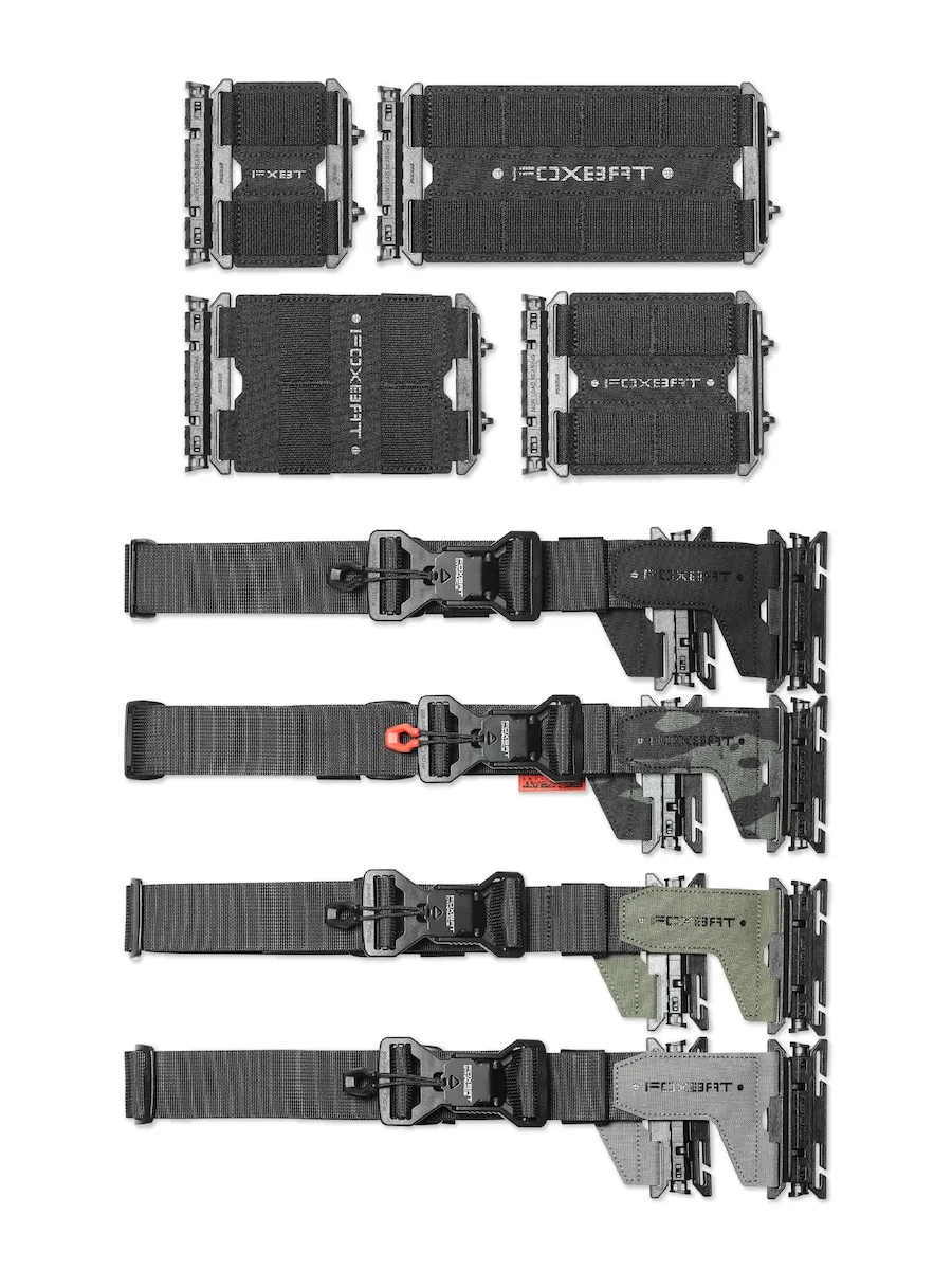 Multi-functional Fidlock Magnetic Quick-release Buckle Function Buckle  Neutral Trend Tactical Belt Chest Bag