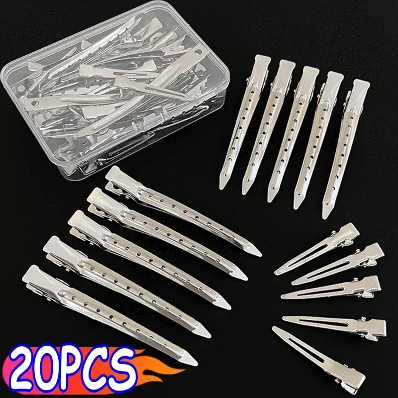 

Metal Hair Clips For Styling Sectioning Professional Salon Hairpin Clamps Hair Root Fluffy DIY Clip Tools Hair Accessories