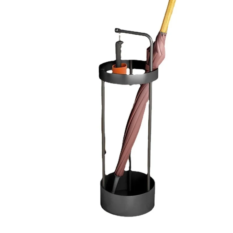 Nordic Parasol Holder Iron Frame Umbrella Stand Stable Chassis Parasol Stand Beautiful And Fashionable Light Luxury Storage Rack