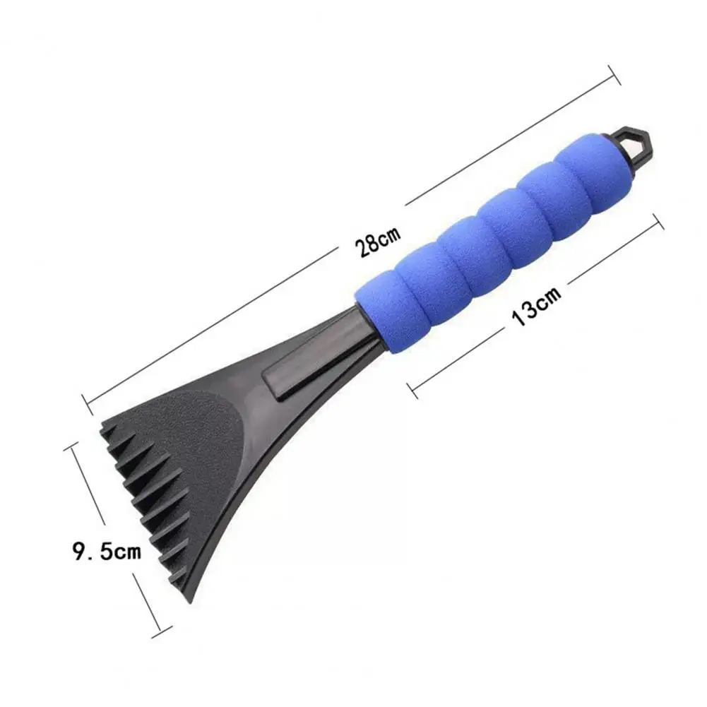 Snow Scraper Car Windshield Snow Shovel Scraper Portable EVA Handle Removal Ice Frost Cleaning Tool Vehicle Ice
