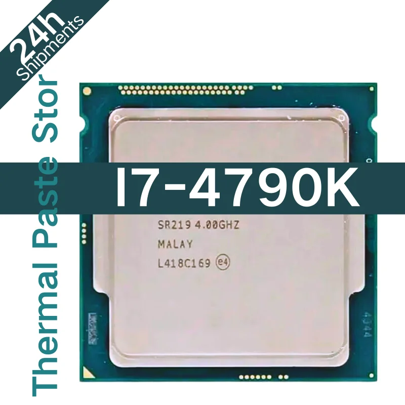 

Used Core i7 4790K i7-4790K 4.0GHz Quad-Core 8MB Cache With HD Graphic 4600 TDP 88W Desktop LGA 1150 CPU Processor