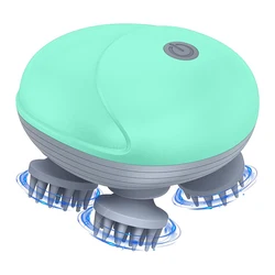 Versatile Electric Kneading & Vibrating Massager for Relaxation and Well - Being (Green)