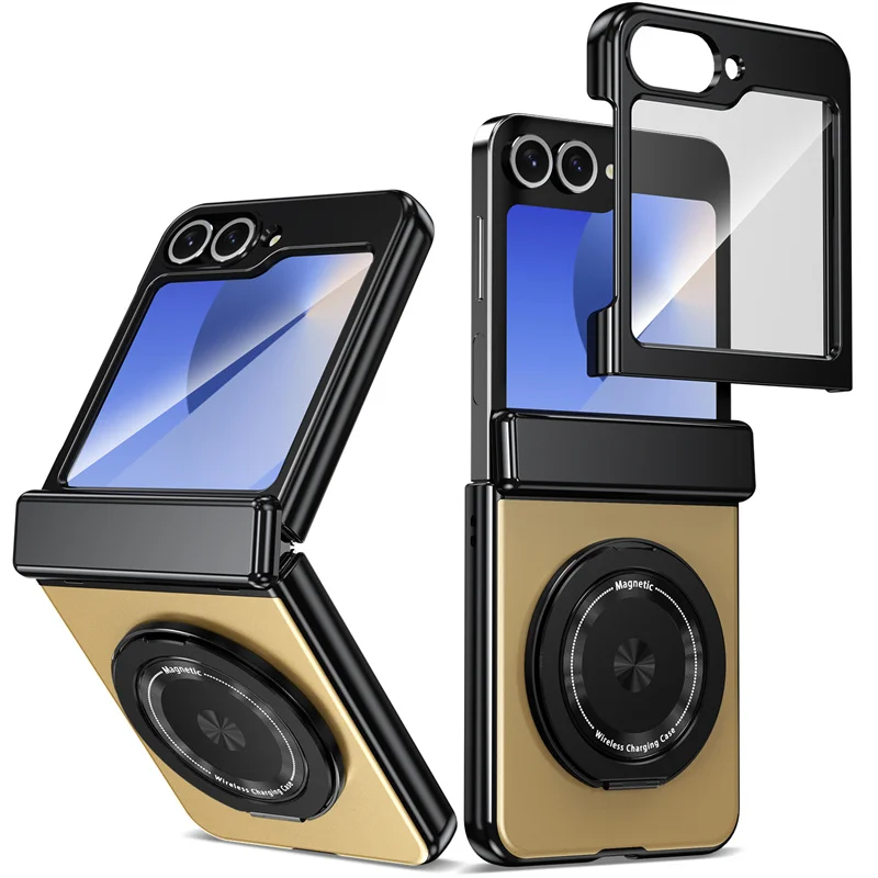 Magnetic 360° Rotating Ring Holder Phone Case with Hard Shell Protection
