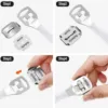 Foot Callus Shaver Heel Hard Skin Remover Hand Feet Pedicure Razor Tool Shavers Stainless Steel Handle 10 Blades Foot Care Tools 2