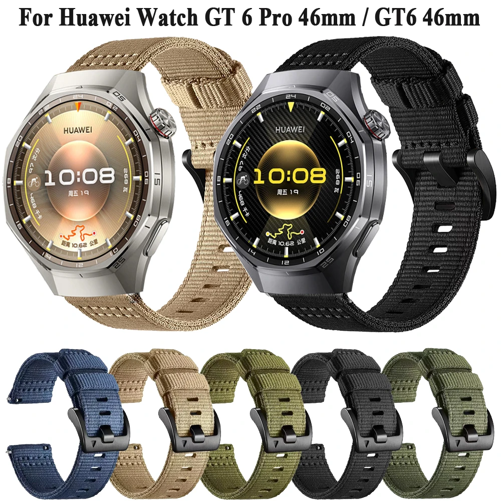 GT Series Pro Loop Nylon 22mm Watch Band - Premium Strap Bracelet