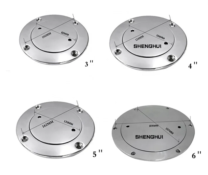 

Mirror Polished 316 Stainless Steel Deck Plates