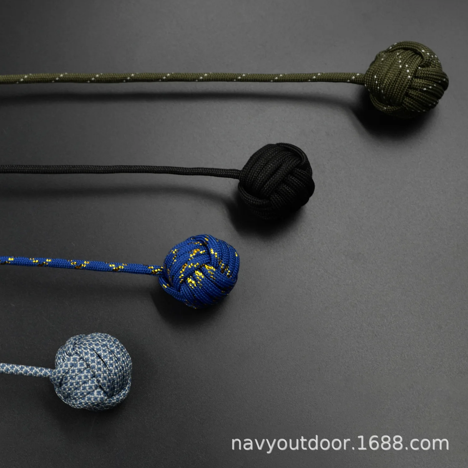 Aluminum Alloy Metal Begleri Fidget Toy Finger Sensory Toy Autism For Children Gift Worry Beads Finger Skill Paracord Stress Toy 5
