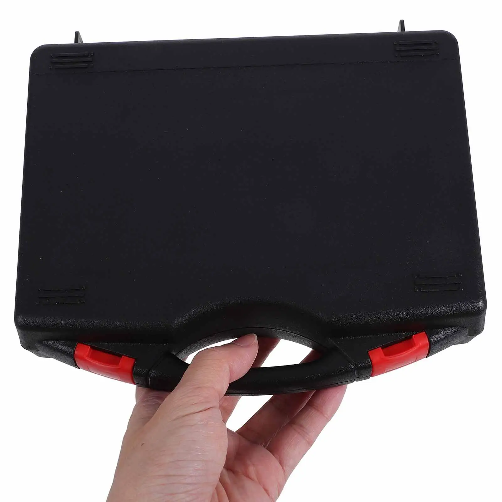 Hardware Drill Bit Storage Box Portable ganizer Case for Small Tools Foam Bag Black Toolbox Screw Container Tool Storage