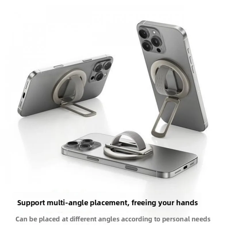 Magnetic Liquid Silicone Phone Ring & Rotatable Desktop Holder