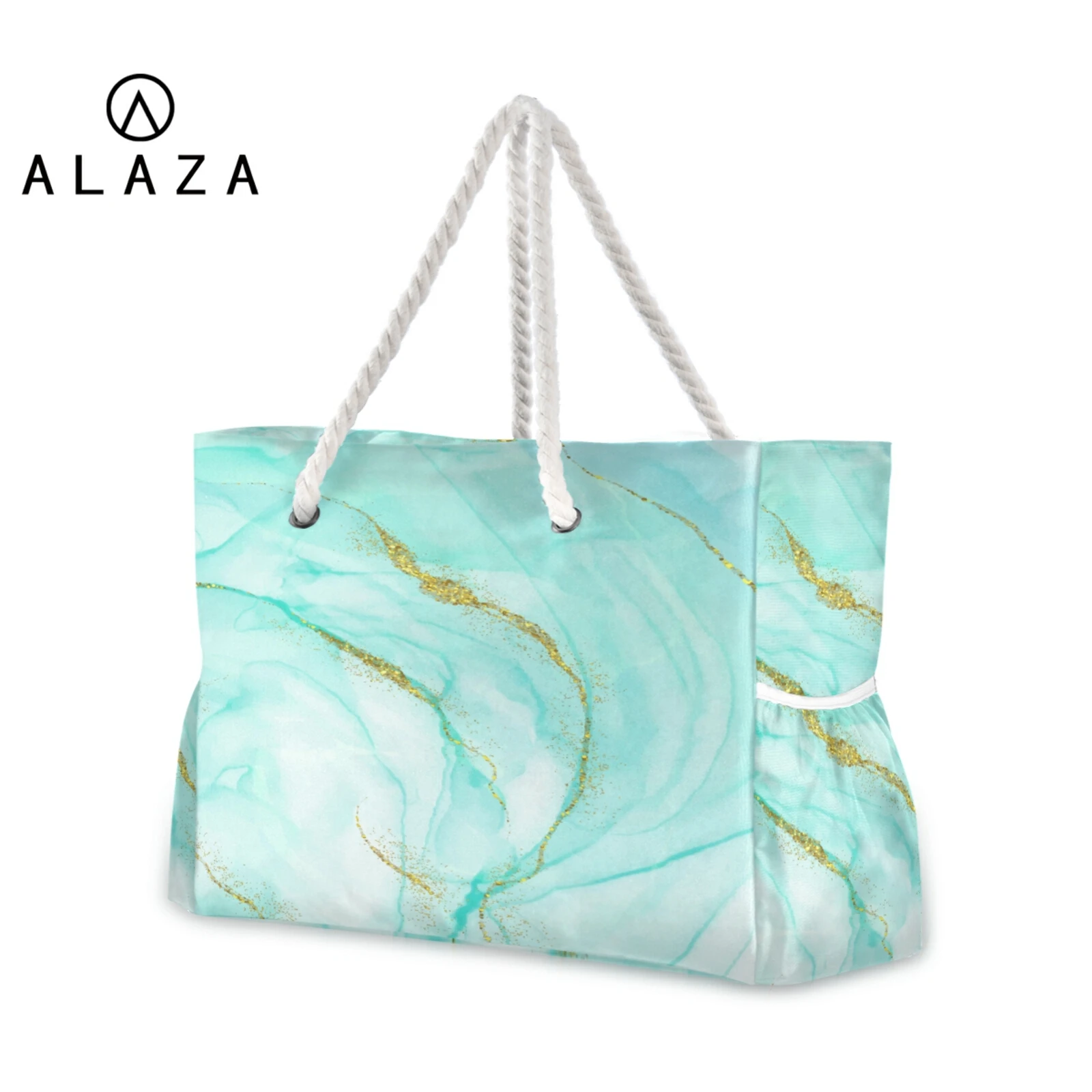 Beach Tote Bags For Women Large Marble Print Tote Bag For Women's 2022 New Fashion Luxury Soft Nylon Handbags Crossbody Bags| | - AliExpress