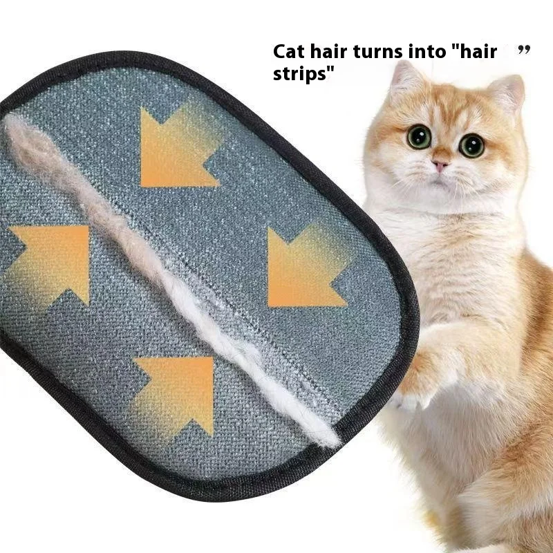 Description Picture 6 of itemUpgraded Two-Sided Pet Grooming Glove for Fur Removal and Carpet Cleaning