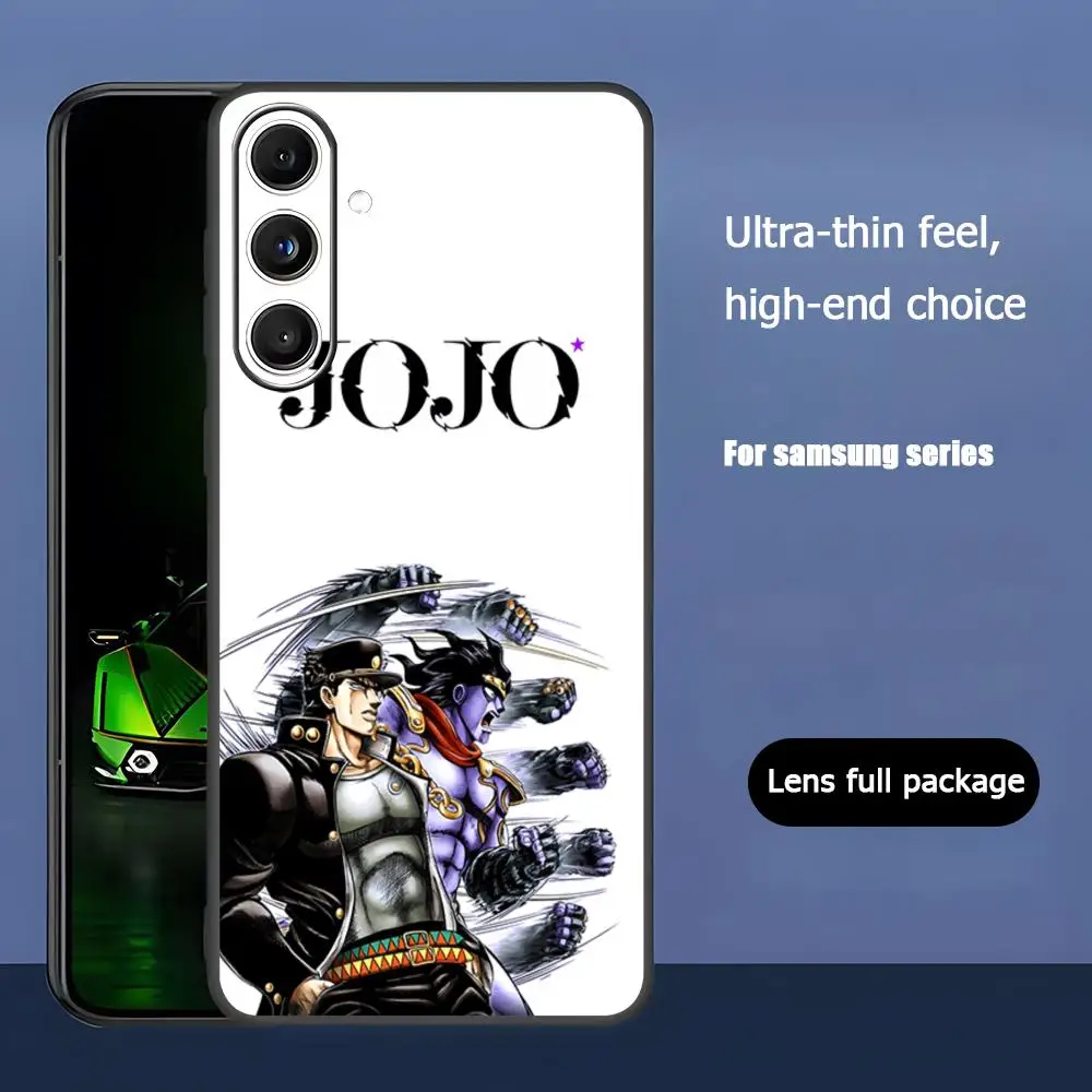 JoJo Bizarre Adventure Premium Soft Black Phone Case