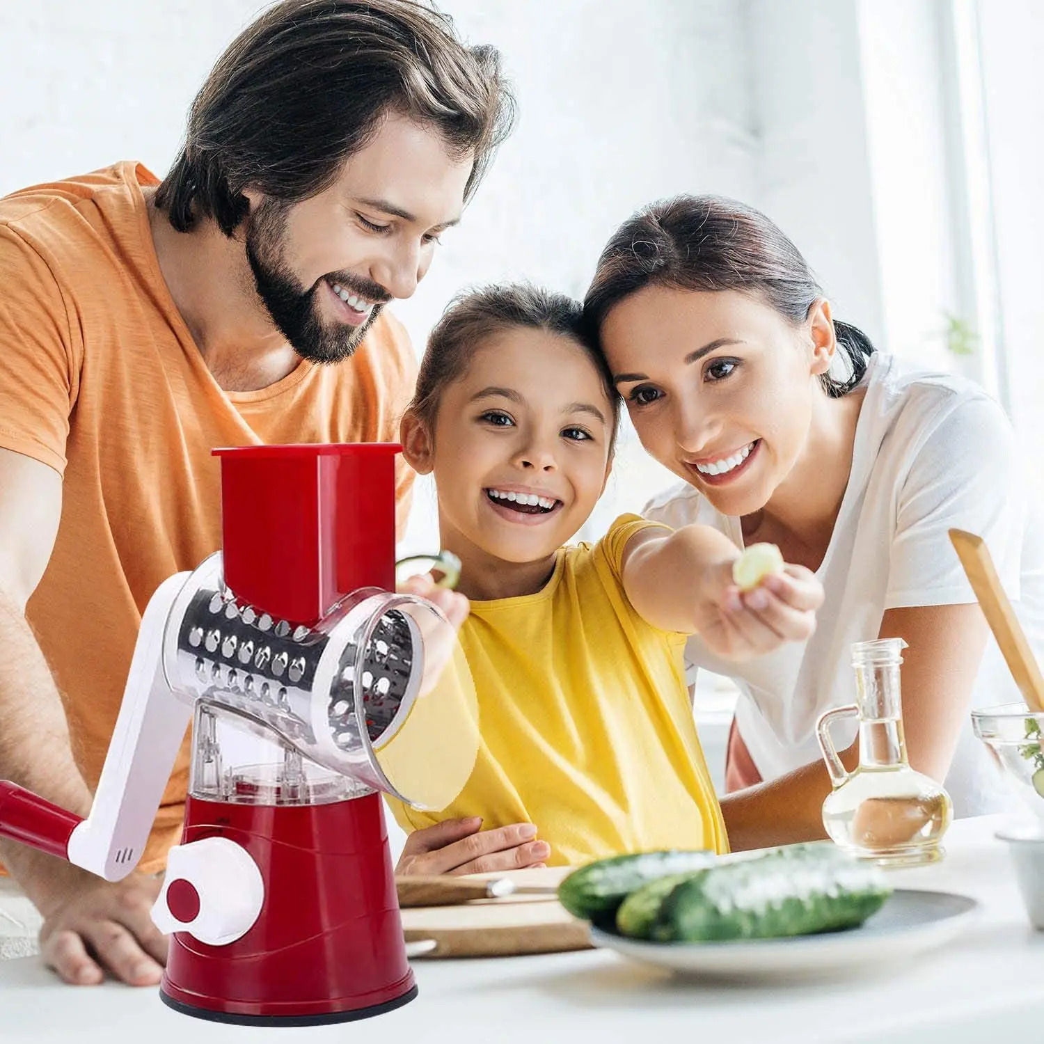Multifunctional Roller Vegetable Cutter Hand Crank Home Kitchen Shredder Potato Grater vegetable slicer,vegetable cutter,food slicer,potato cutter,food shredder