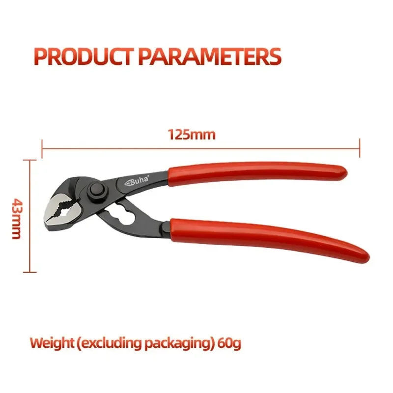 Mini Crescent Water Pipe Pliers 4