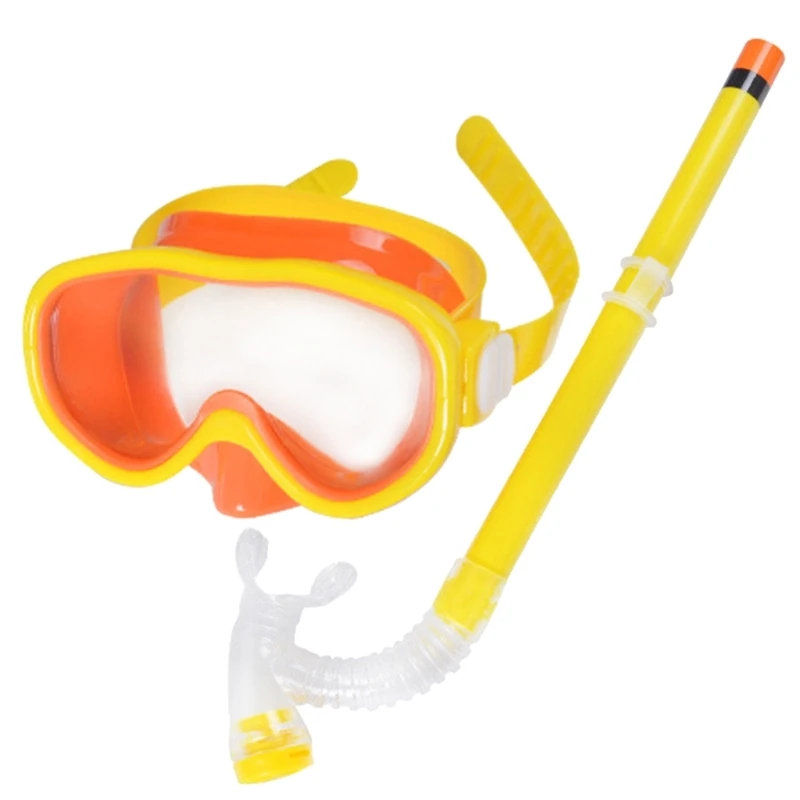 Snorkeling Set Anti-Fog Snorkel Masks Glasses with Breathing Tube for Boys Girls 2