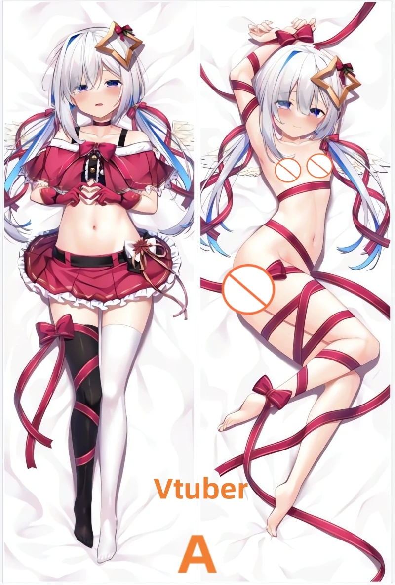 

Dakimakura Anime Pillow Case Vtuber Double-sided Print Of Life-size Body Pillowcase Gifts Can be Customized