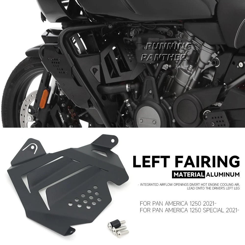 

Передняя обтекатель для Pan America 1250 / 1250S / Special RA1250 PA 1250 2021-левая БОКОВАЯ обтекатель для мотоцикла, боковая обтекатель двигателя