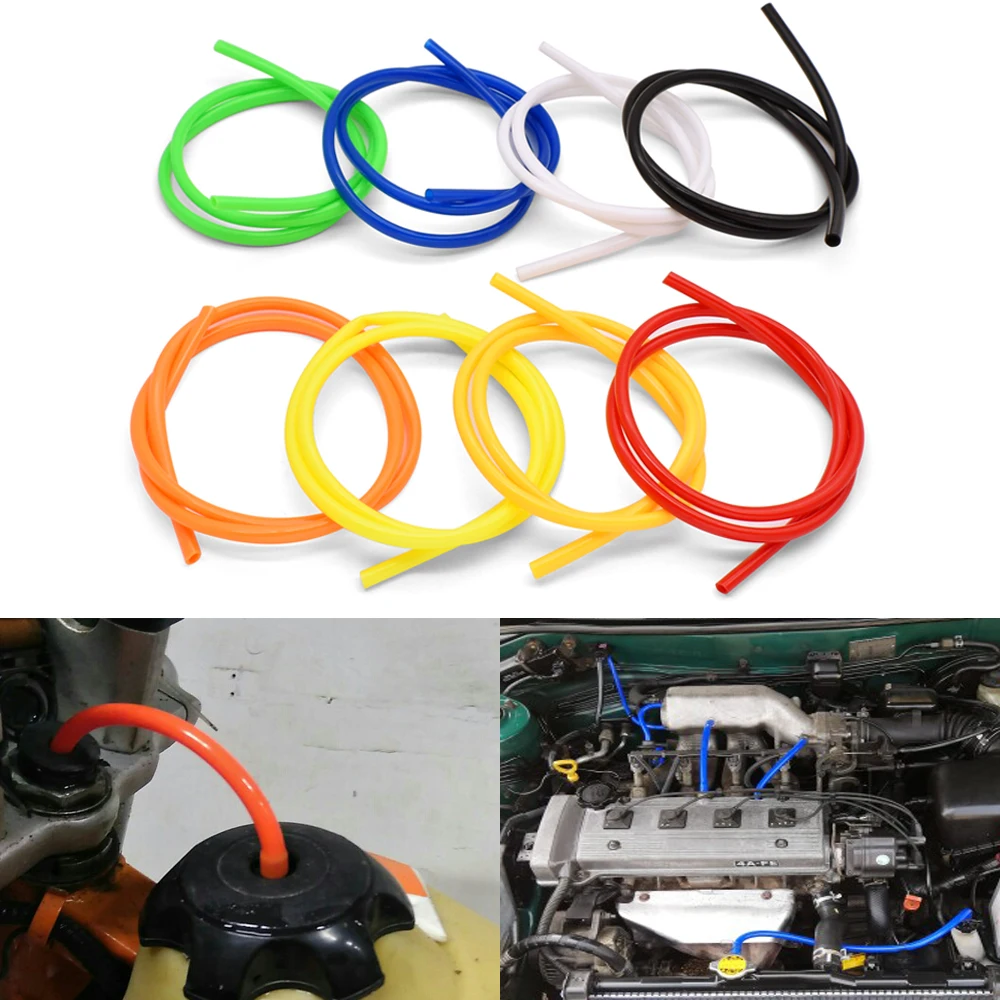 Motorcycle Fuel Filter 1 Meter Motorbike dirt Hose Line Petrol Pipe Fuel Gas Oil Tube Cafe Racer Universal