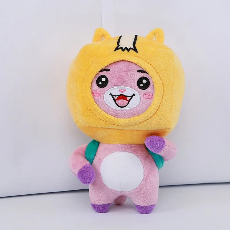 New Lankybox School Plush Toys Lankybox Boxy Foxy Rocky Plush Pal Soft