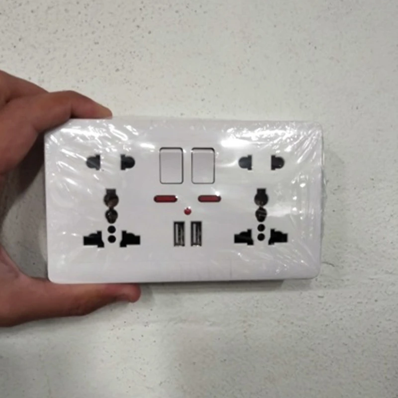 ǥ USB , Ӻ г, 2.1A  USB Ʈ, AC 110-250V,   , 5 Ȧ ܼƮ,  ÷