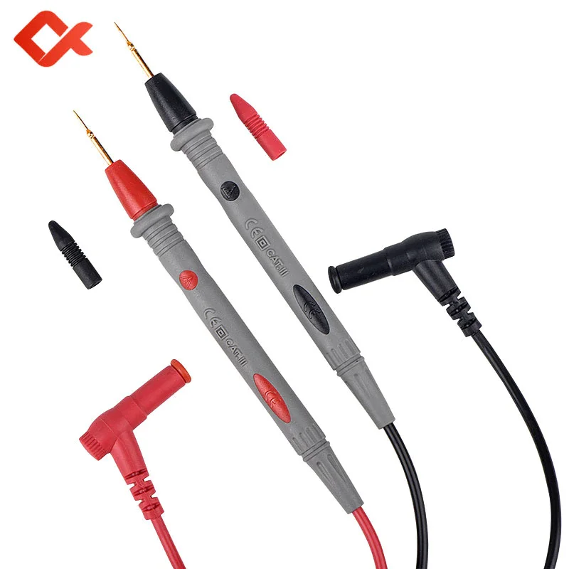 

QHTITEC Digital Multimeter Banana Plug Needle Tip Test Leads Multimeter Measuring Probe Tools for Repair Tools Accessories