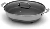 1500-Watt Nonstick Oval Electric Skillet,Brushed Stainless 18 IN 2