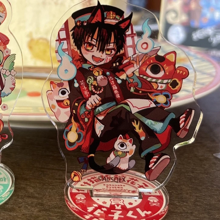 Anime Toilet-bound Hanako-kun 10cm Standing Plate Q Version
