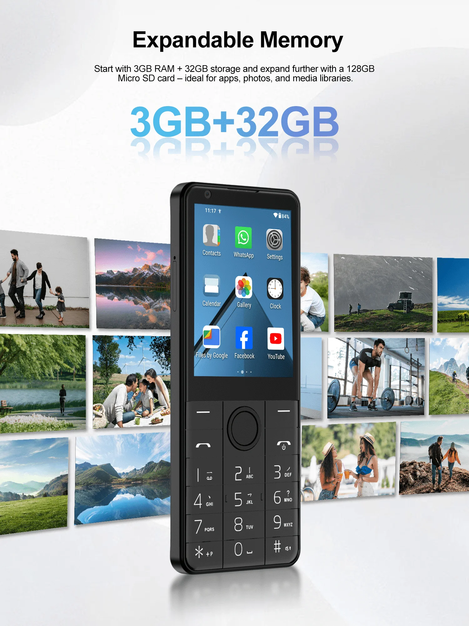 SERVO R17 タッチスクリーン 4G LTE スマートフォン Android13