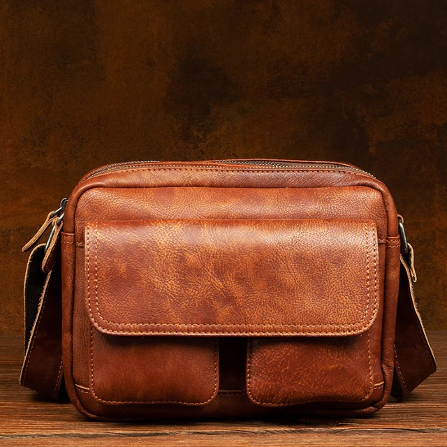 Designer Men's Leather Bags, Backpacks, Messengers