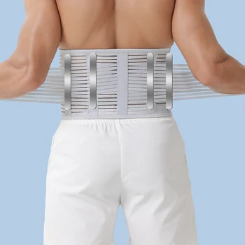 Lumbar Support Belt Spine Support Corset Ergonomic Back Support Belt Breathable Waist Brace Adjustable for Work 1