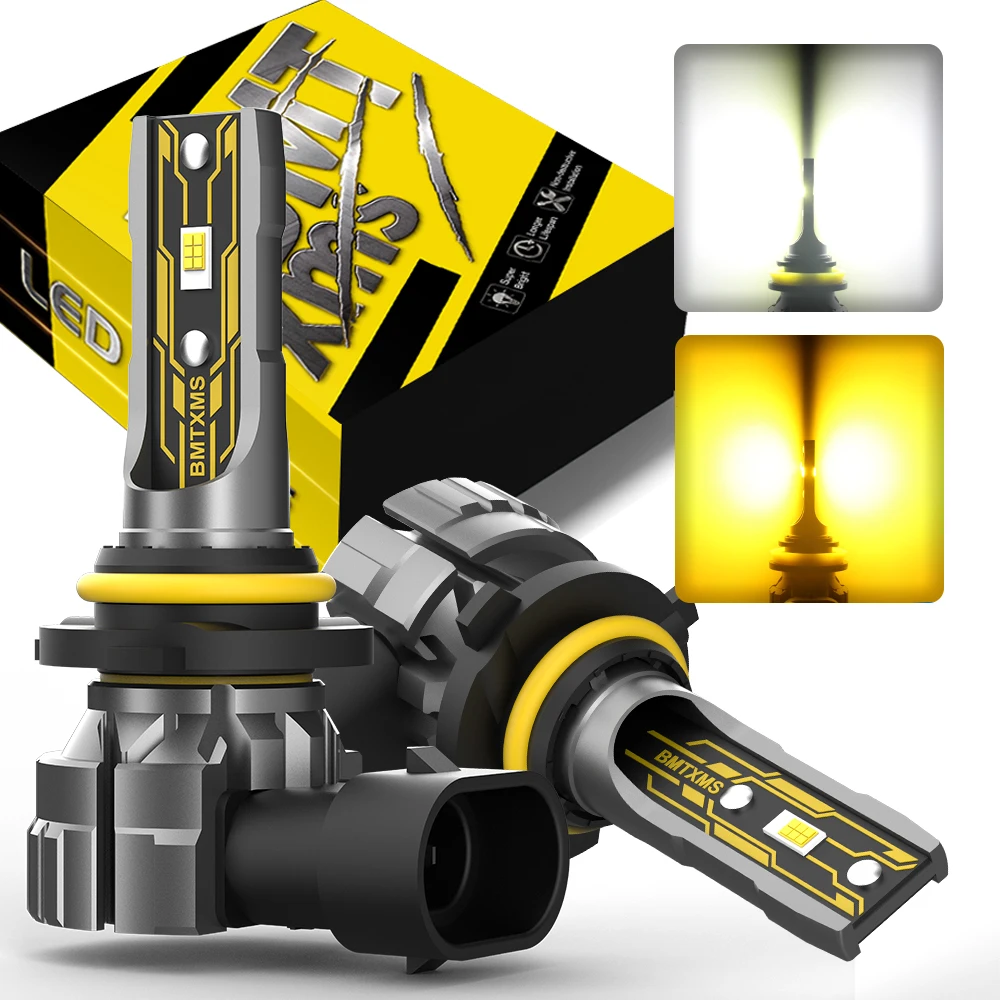 BMTxms 2PCS HB4 HB3 H10 9145 H27W 880 881 H8 H11 LED 안개등 DRL 라이트 아우디 A3 8V 8P A4 B8 현대 엑센트 토요타 시트 미니 벤츠용