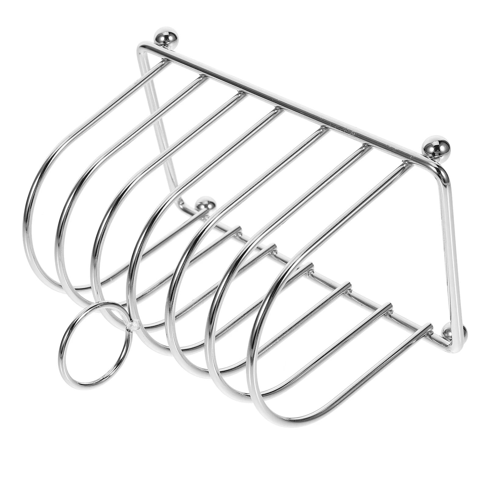 

Stainless Steel Toast Bread Rack Metal Slice Bread Rack Desktop Slice Toast Stand Bread Cool Grid Display Stand Kitchen Gadget