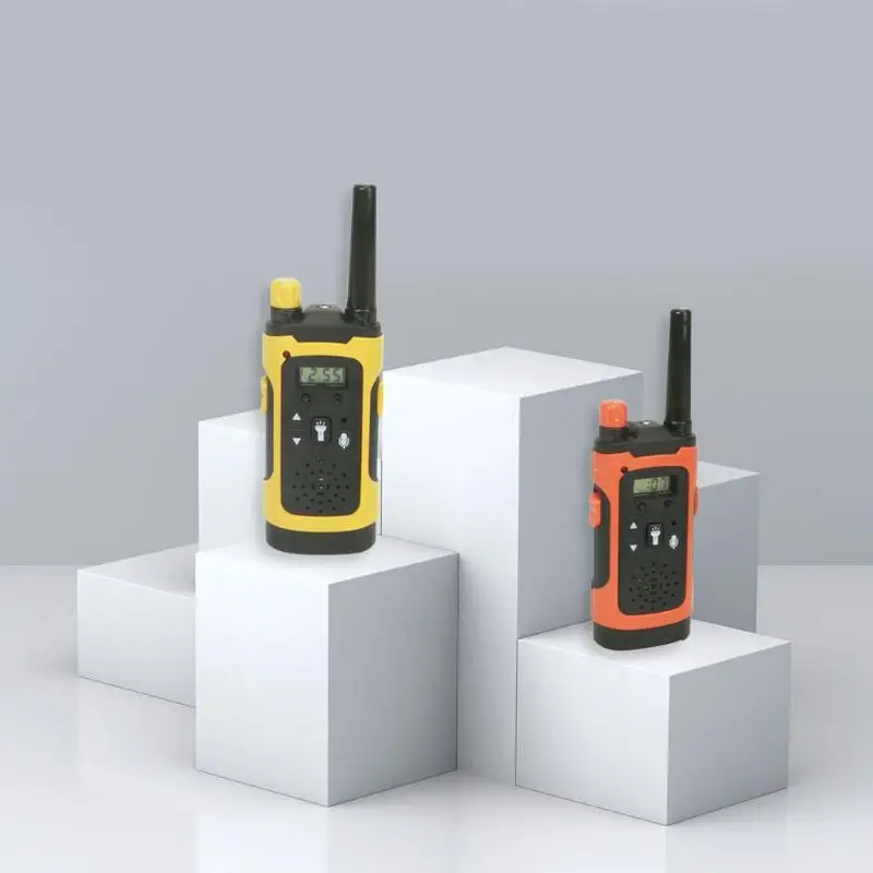 LED Kids Walkie Talkies Adventure Bound Long Range 2 Way Radio Toy Walkie Talkies for Wireless Communication Electronic Toys 6