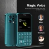 2025 NEW SERVO V9 2G GSM Mini Mobile Phone 2.01" Display Speed Dial Magic Voice Dual SIM FM Radio Small Feature Phone Keyboard 4