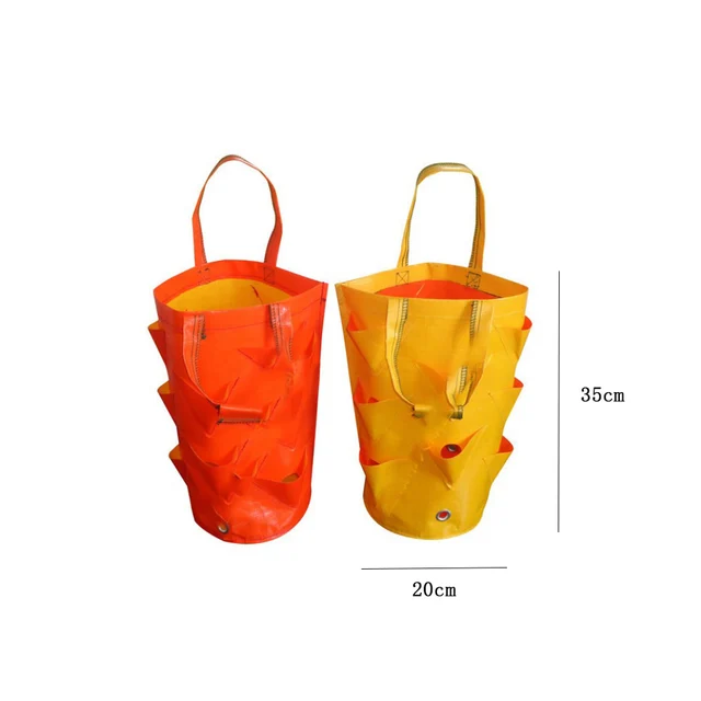 Többfunkciós Függő Paradicsomnövekedés Táska Ültetvény Ültetvényes Növényi Virágnövény Táskák Kerti Edény - Image 6