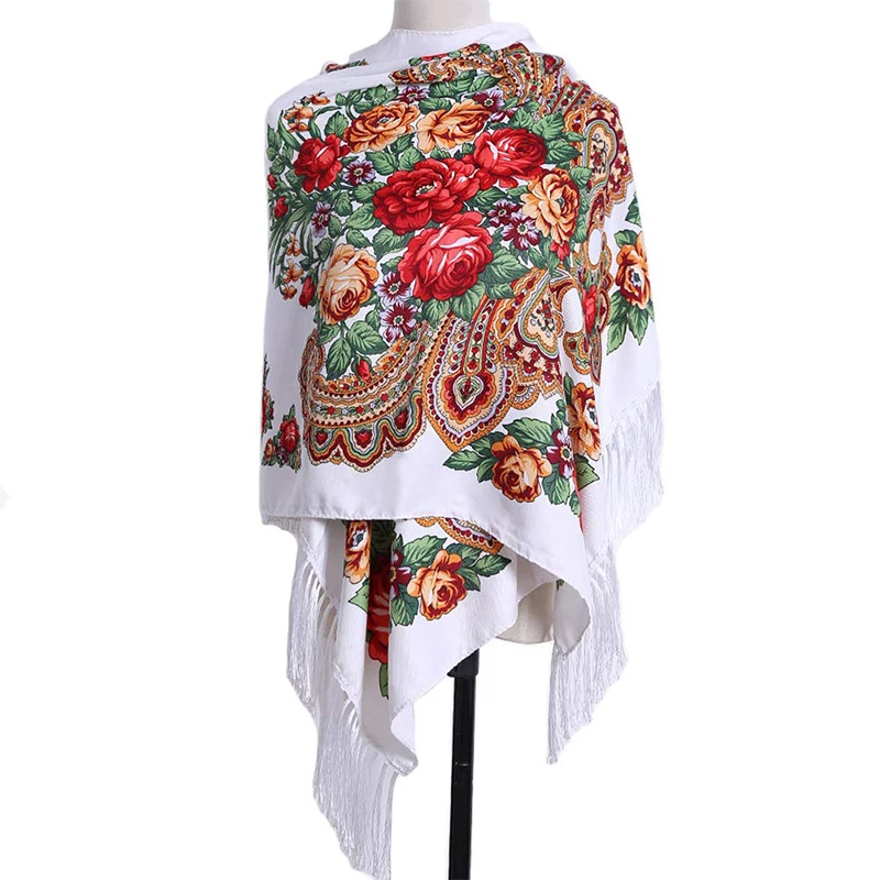 2024 druck Schals Weibliche Designer Frauen Winter Schal Pashmina Blume Bufandas Foulard Warme Hijab Wraps Reise Stolen – Detail 16