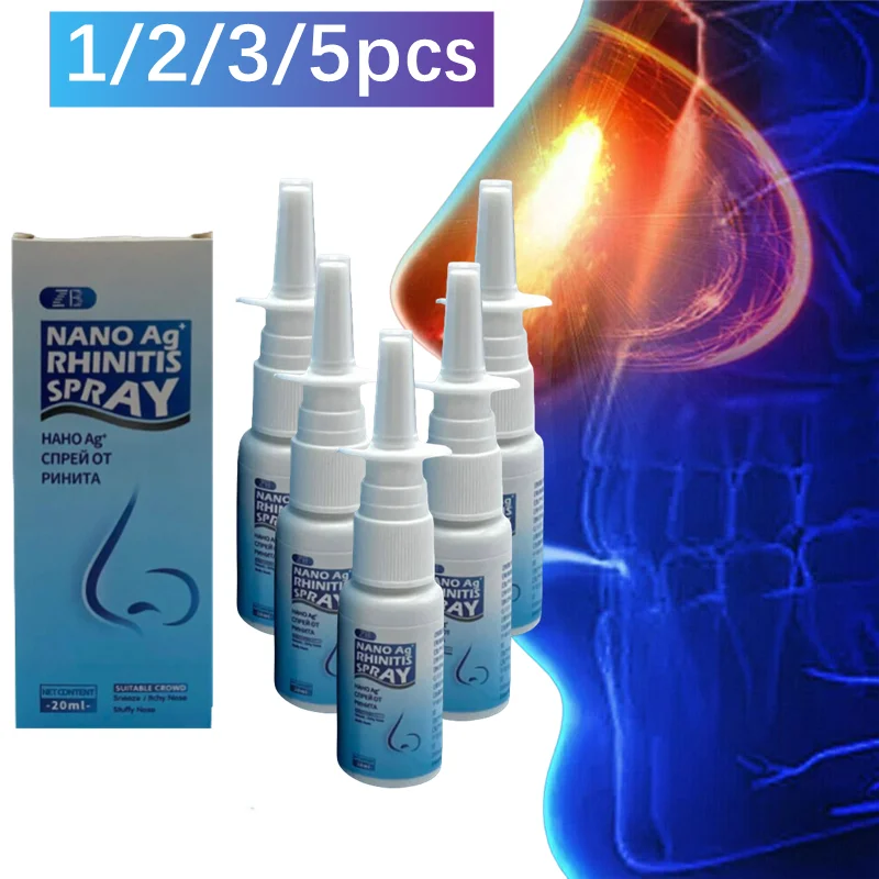 Lot Nasal Sprays Treatment Allergic Sinusitis Nasal Congestion Itchy Nose Liquid Remove Chronic Rhinitis Chinese Herb Plaster