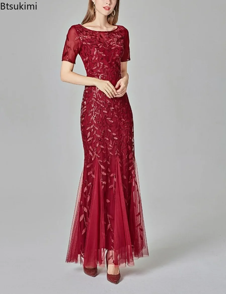 Blue A-Line Luxury Evening Dresses Gowns 2025 Sweetheart Beaded Bling Sexy For Women Party LA71478