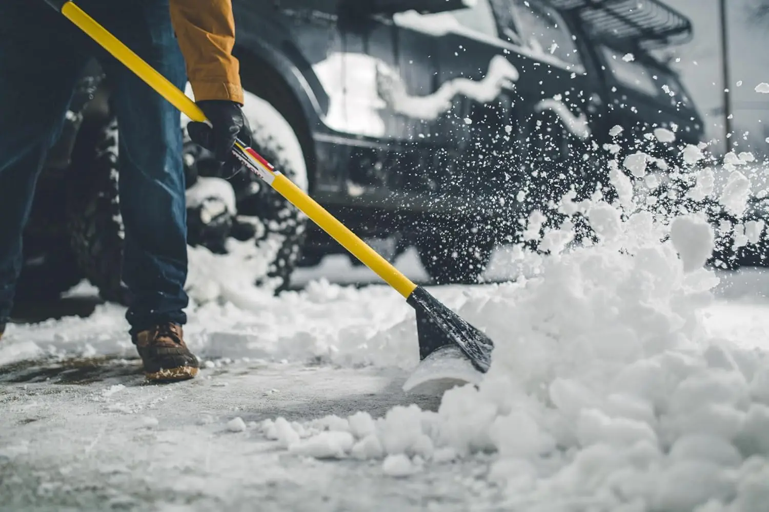 Dual Set of 30-Inch Wide Original Snow Pushers