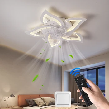 Modern LED Ceiling Fan with Remote & App Control 1
