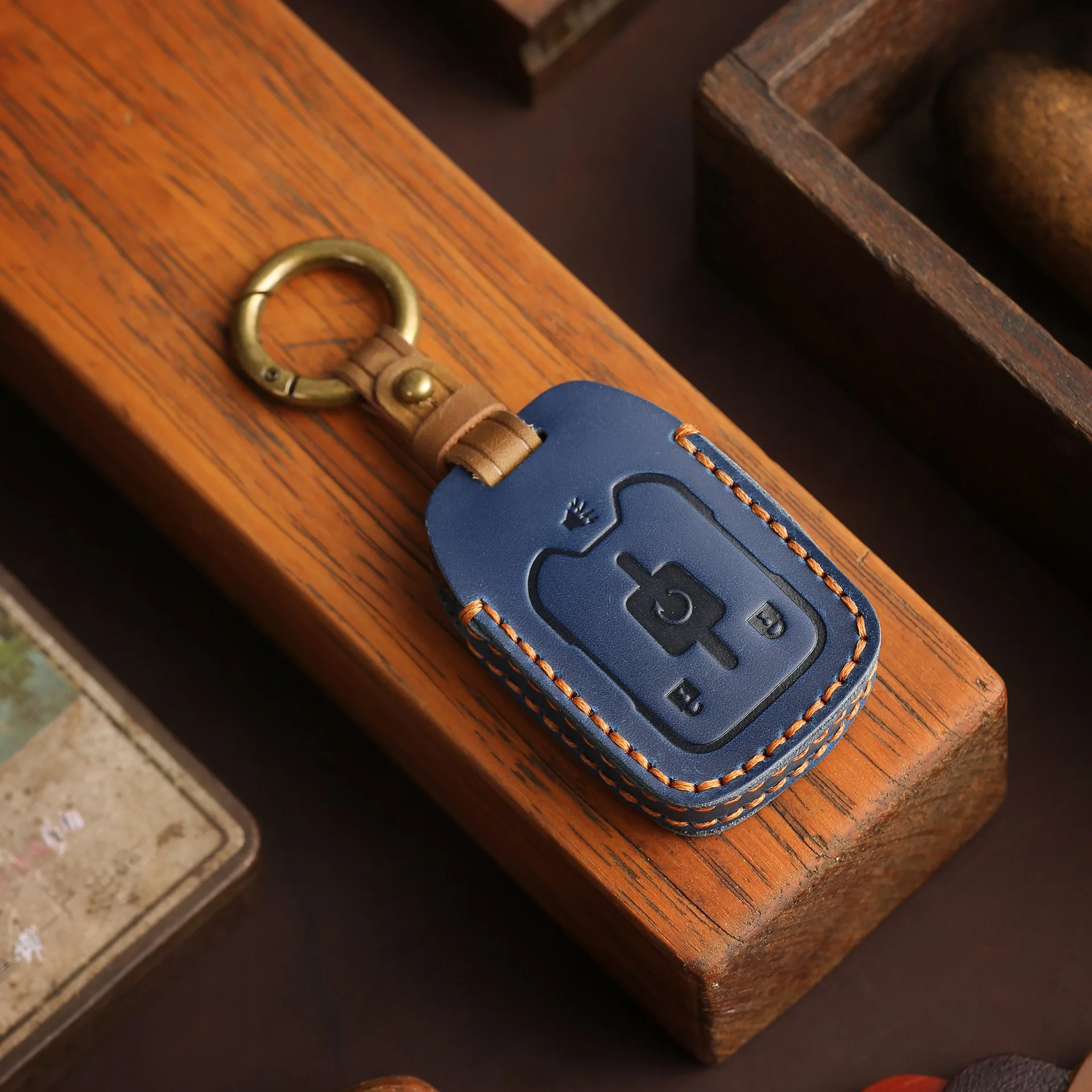 Premium Leather Remote Key Case Cover