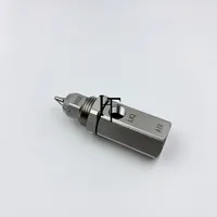 Новая насадка для тонкого тумана с контролем пыли из нержавеющей стали, ультразвуковая распылительная насадка для сухого тумана, распыление воздуха, смесительная насадка SK508 — изображение 4