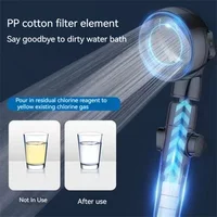 Replacement Shower Head Cotton Filter Set Water Purification Remove Chlorine/Fluoride/Hard Water for Shower Water Cleaning 2