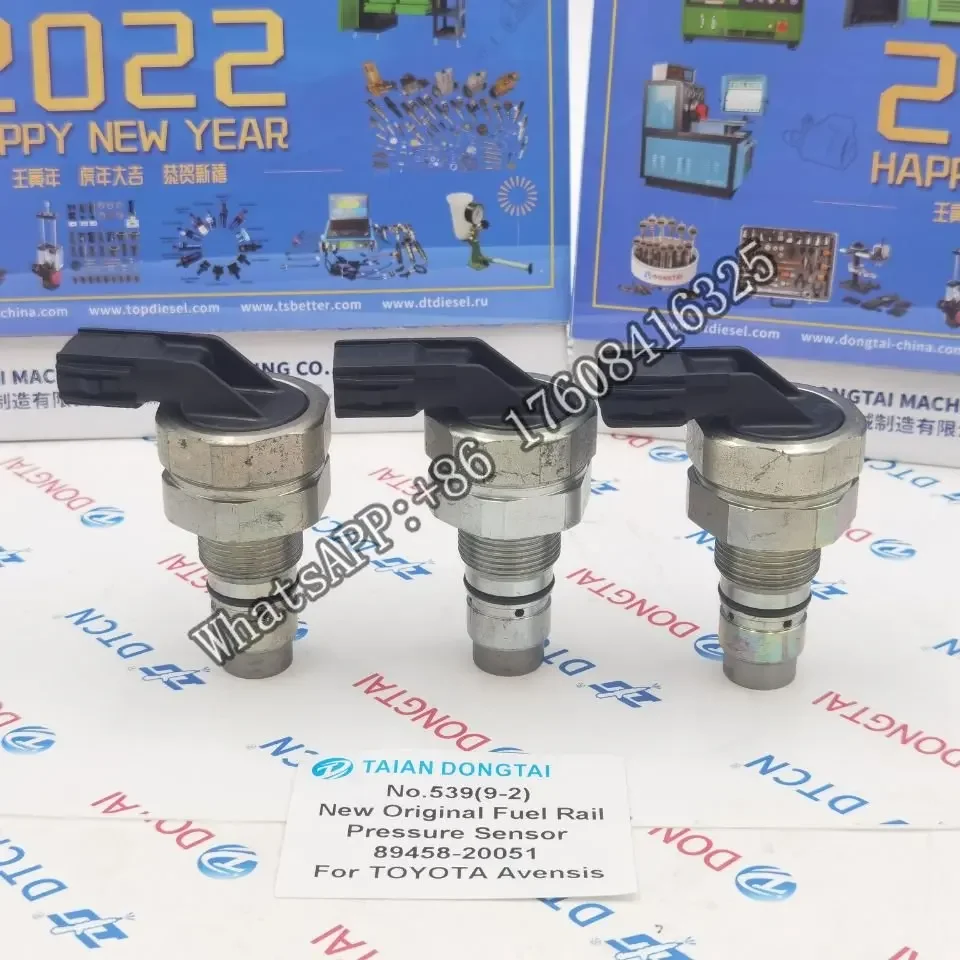 NO.539(9-2) New Original Fuel Rail Pressure Sensor 89458- 20051, 89458-0K051, 23810- 0R041 For Avensis