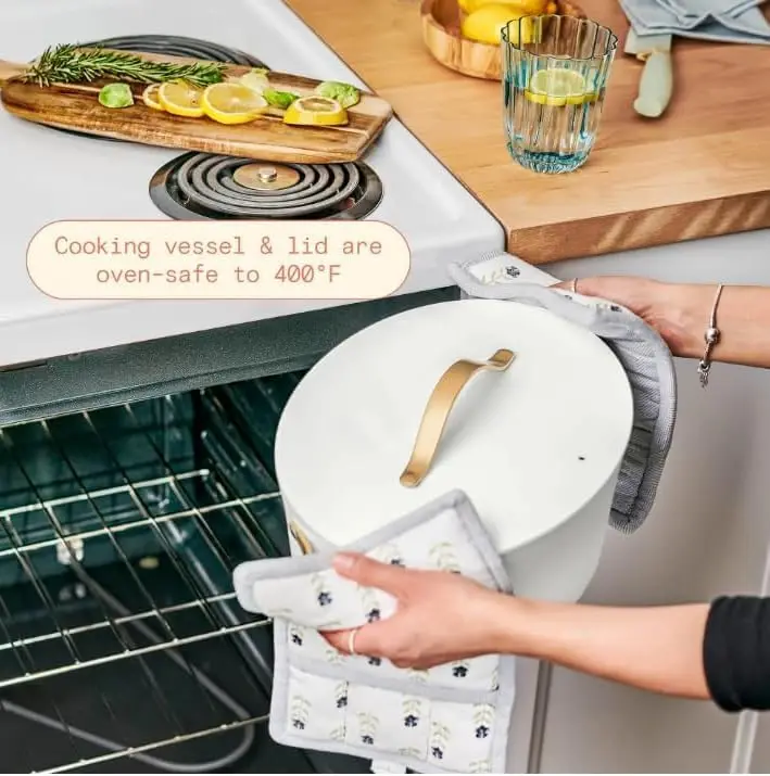 Beautiful 10 in 1 Electric Multi-Cooker (White Icing) 6
