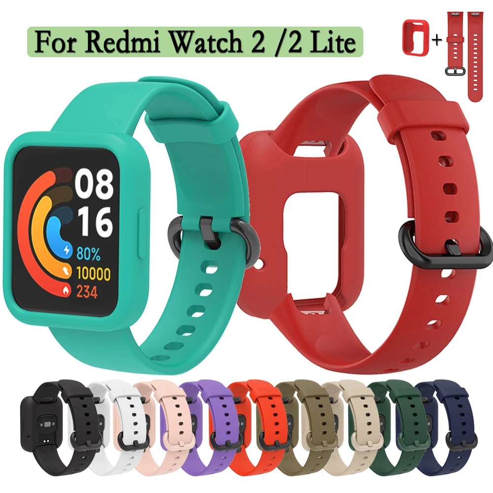 High-Quality Soft and Durable Silicone Wristband with Protective Watch Case