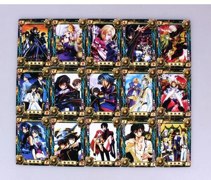 Code Geass Anime-Themed Poker Cards Set