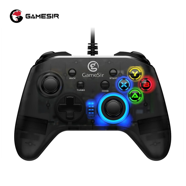 GameSir T4w USB Wired Gamepad Game Controller with Vibration and Turbo Function PC Joystick for Windows 7 8 10 11 1