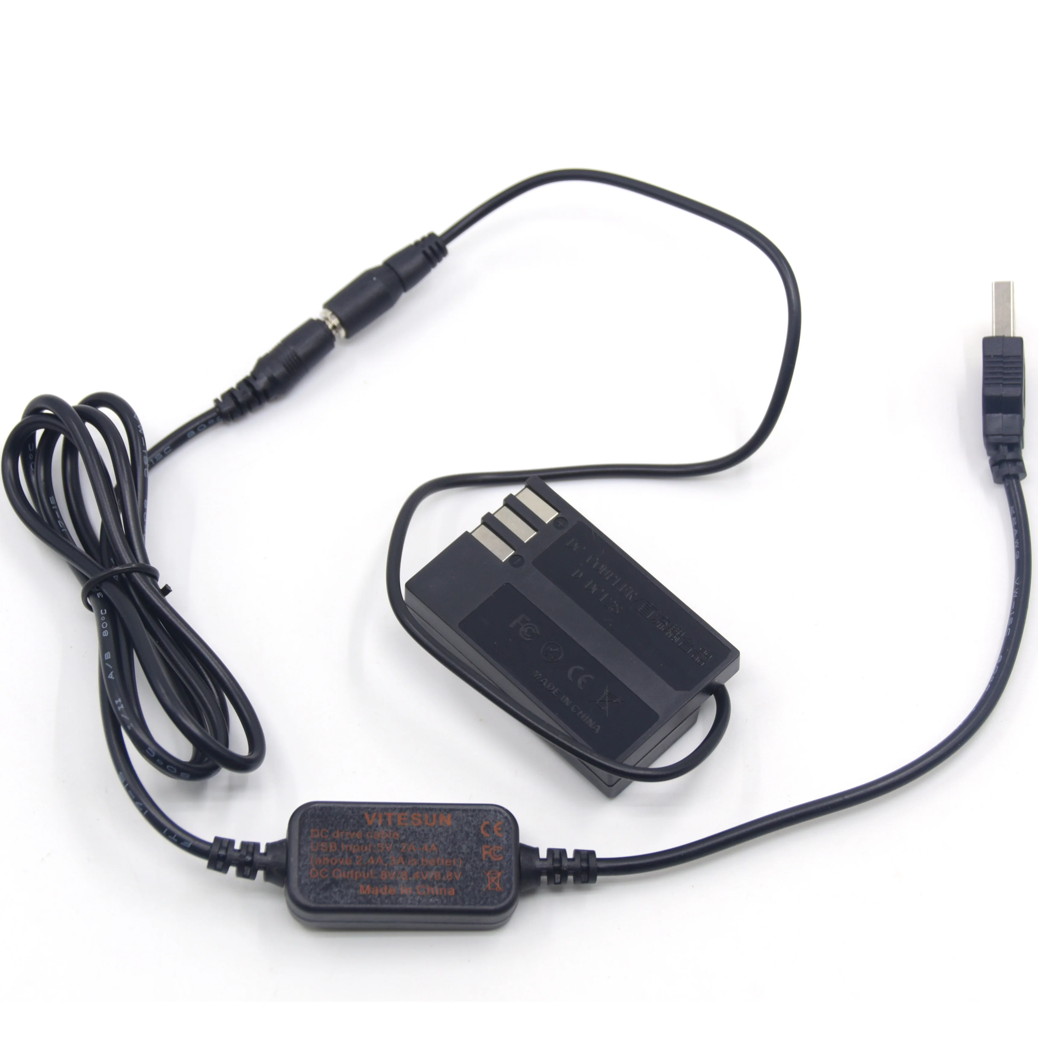 Caricabatterie Usb K-Ac128 Cavo D-Li109 Batteria Fittizia D-Dc128 Accoppiatore Cc Per Pentax K-70 K-50 K-30 K-R K-2 K-S1 K-S2 Fotocamera