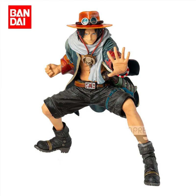 

BANDAI Banpresto KING OF ARTIST ONE PIECE PORTGAS.D.ACE 18668 Official Figure Character Model Anime Gift Toy Christmas Ornaments
